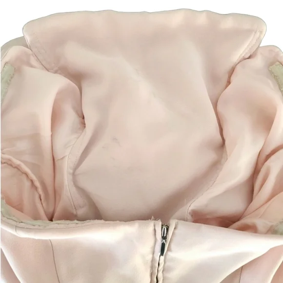 JILL STUART Academy Pink Strapless Floor Length Gown 12 Wedding Formal Dress - Picture 12 of 16